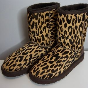 Cheetah Print Ugg Boots Size 10